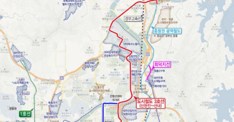 [기획]3.4.5호선 계획으로 대전 교통 미래 대비한다