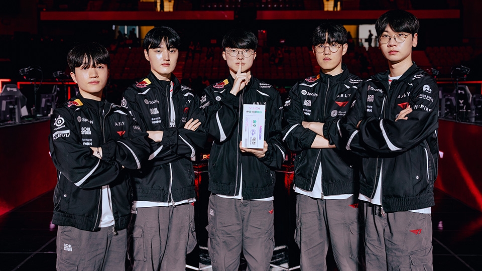MSI 5연속 진출 확정한 T1